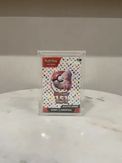 POKEMON 151 Scarlet & Violet TCG Sealed Booster Bundle + acrylic case ✅￼ - Image 1