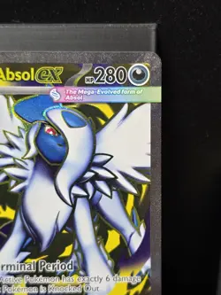 Pokemon Mega Absol ex 161/132 Mega Evolution Holofoil Full Art Ultra Rare NM - Image 4