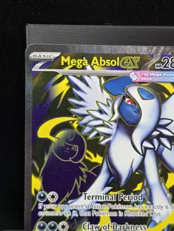 Pokemon Mega Absol ex 161/132 Mega Evolution Holofoil Full Art Ultra Rare NM - Image 5