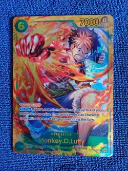 One Piece TCG | Monkey. D. Luffy OP13-118 | SEC | NM | English - Image 1