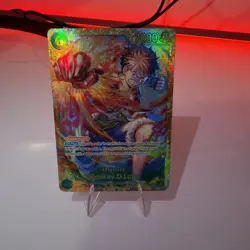 Monkey D. Luffy OP13-118 SEC Secret Rare Carrying On His Will One Piece TCG - Image 1