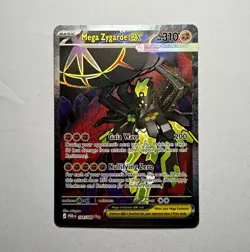 Mega Zygarde ex 104/088 Ultra Rare Perfect Order Pokemon Holo Near Mint - Image 1