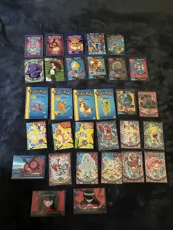 Vintage Topps Pokemon Non holo Lot (Read description) - Image 2