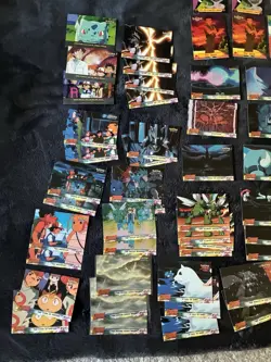 Vintage Topps Pokemon Non holo Lot (Read description) - Image 5