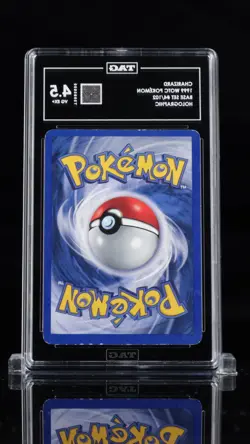 Pokemon TCG Charizard 004/102 Base Set Holo TAG 4.5 - Image 2