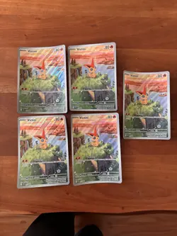 JUMBO Victini SVP 208 Black Star Promo Pokemon TCG - Black Bolt White Flare x5 - Image 1