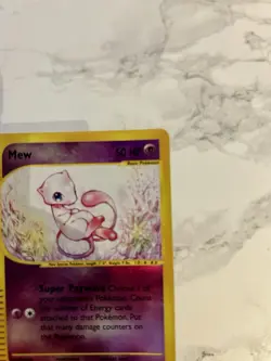 Mew 19/165 Expedition Base Set 2002 50HP. Reverse Holo. Rare English Pokemon TCG - Image 3