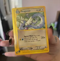 Pokemon TCG Dragonair 75/165 Expedition Base Set Reverse Holo EN 2002 70HP - Image 1