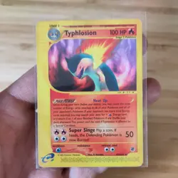 Pokemon Typhlosion Expedition Base Set 65/165 Non Holo Rare NEAR MINT - Image 2