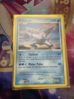 Pokemon TCG Card Palkia 37/127 Regular Rare Platinum Base Set LP Non Holo - Image 1