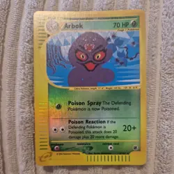 Arbok Reverse Holo 35/165 Rare Expedition Base Set Pokemon ex - Image 1
