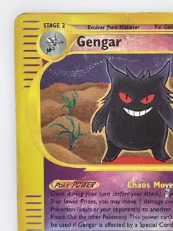 Gengar 48/165 Expedition Base Set Reverse Holo Rare Heavily Played WOTC 2002 - Image 3
