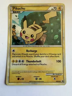 The Pokemon Company Pikachu HGSS03 HGSS Holo Promo English 70 HP Basic - Image 1