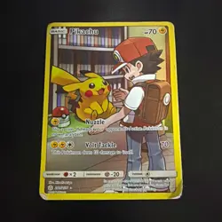 The Pokemon Company Pikachu Secret Rare 241/236 SM Cosmic Eclipse Holo 70 HP - Image 1