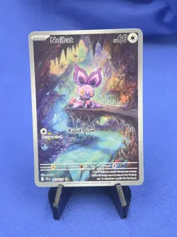 Pokemon Scarlet & Violet Journey Together Noibat 169/159 Illustration Rare NM - Image 1