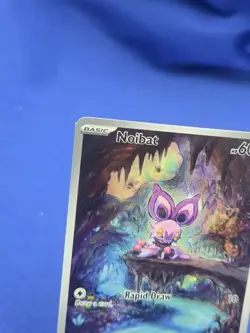 Pokemon Scarlet & Violet Journey Together Noibat 169/159 Illustration Rare NM - Image 3