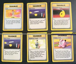Pokemon TCG Rare Trainer Cards Lot Rare - Base Set Lot Of 8 - Image 1