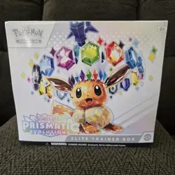 New Pokemon TCG Scarlet Violet Prismatic Evolutions ETB Elite Trainer Box Sealed - Image 2
