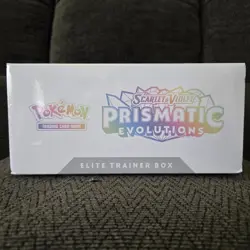 New Pokemon TCG Scarlet Violet Prismatic Evolutions ETB Elite Trainer Box Sealed - Image 4