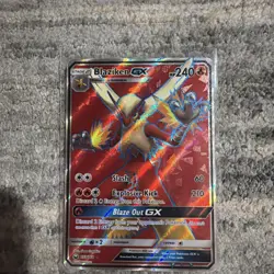 Pokemon TCG Blaziken GX Full Art Holo 2018 #153/168 Celestial Storm - NM - Image 1