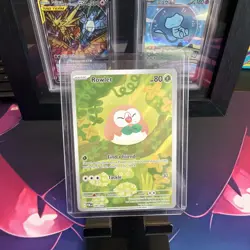 Pokemon TCG Rowlet 090/088 Perfect order Reverse Holo Rare - Image 1