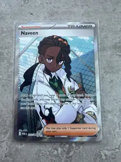 Pokemon TCG Naveen Full Art Trainer Perfect Order 112/088 Near Mint - Image 1