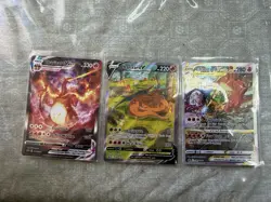 Pokemon TCG Charizard UPC Promo 3 Card Set SWSH260 SWSH261 SWSH262 VMAX VSTAR - Image 1