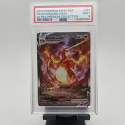 Charizard VMAX SWSH261 PSA 9 English Black Star Promo UPC Pokemon Full Art - Image 1
