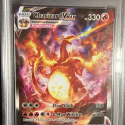 Pokemon TCG Charizard VMAX SWSH261 Holo Promo Full Art 2022 PSA 9 - Image 4