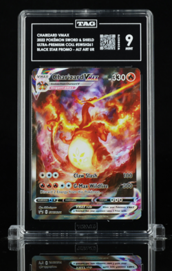 Charizard VMAX SWSH261 TAG Mint 9 (918) Promo Sword & Shield UPC Pokemon - Image 1