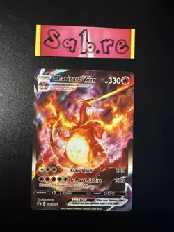 MINT/NM Condition Charizard VMAX Black Star Promo SWSH261 Pokemon Card - Image 1