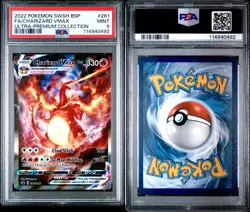 Pokemon Charizard VMAX Ultra-Premium Coll.ENGL Promo SWSH261 PSA 9 Mint - Image 3