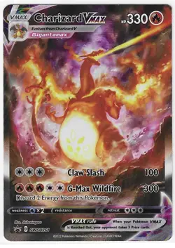 Charizard VMAX SWSH261 Black Star Promo Pokemon Card Near Mint NM Holo - Image 1