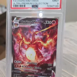 Pokemon Charizard VMAX SWSH261 Ultra Premium Collection Black Star Promo PSA 9 - Image 1