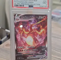 Pokemon Charizard VMAX SWSH261 Ultra Premium Collection Black Star Promo PSA 9 - Image 2