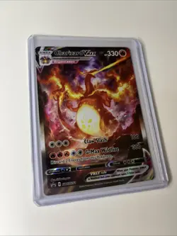 Charizard VMAX SWSH261 Promo Full Art Holo Gigantamax Pokemon Card - Image 3