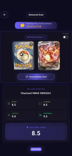 Pokemon Charizard VMAX SWSH261 Black Star Promo Holo Near Mint Fast Shipping - Image 2