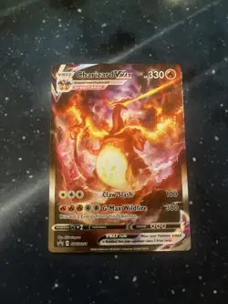 Pokemon TCG Charizard VMAX SWSH261 Holo Promo Card Near Mint Condition - Image 2