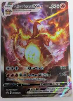 Pokemon TCG Charizard VMAX Sword & Shield Swsh261 Holo Promo - Image 1
