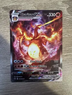 Pokemon TCG Charizard VMAX SWSH261 SWSH Black Star Promos Holo Promo 330HP - Image 1