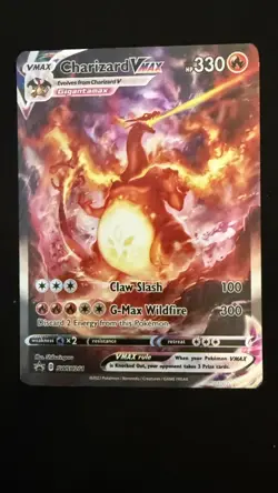 Pokemon Charizard VMAX SWSH261 Black Star Promo Holo Near Mint Fast Shipping - Image 1