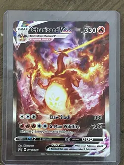 Pokemon TCG Charizard VMAX SWSH261 Promo Full Art Holo Card - Image 1