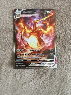 Pokemon TCG Charizard VMAX SWSH261 Promo Full Art Holo Card - Image 1
