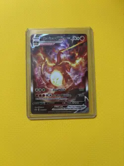 Pokemon TCG Charizard VMAX SWSH261 Holo Promo Card Near Mint Condition - Image 3