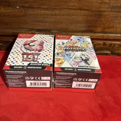 Sealed Pokemon TCG Scarlet & Violet: Prismatic Evolutions & 151 Booster Bundles - Image 5