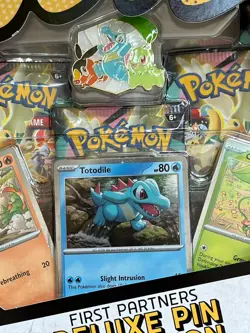 Pokemon Mega Evolution Ascended Heroes First Partners Deluxe Pin Collection Box - Image 3