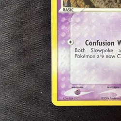 Pokemon TCG Slowpoke 80/112 EX FireRed LeafGreen Reverse Holo Common 50HP - Image 5