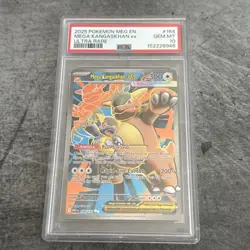 2025 POKEMON MEG EN-MEGA EVOLUTION ULTRA RARE #164 MEGA KANGASKHAN EX PSA 10 - Image 1