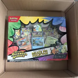 Pokemon Tcg Mega Evolution Ascended Heroes First Partner Deluxe Pin Collection - Image 1