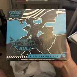 Pokemon Scarlet & Violet Black Bolt Elite Trainer Box #AME - Image 1